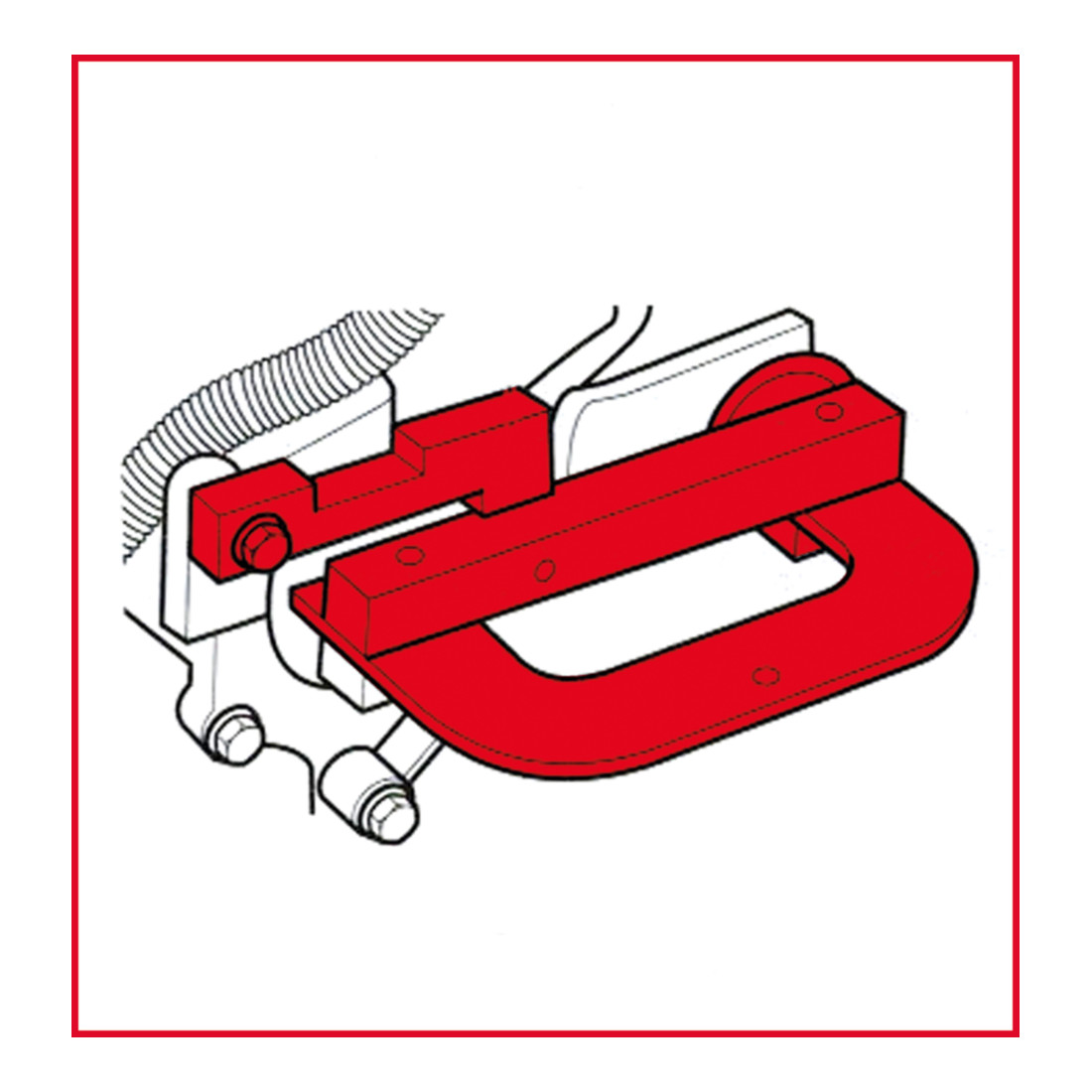 KS Tools Jeu d'outils de réglage moteur pour Renault, 18 pcs.