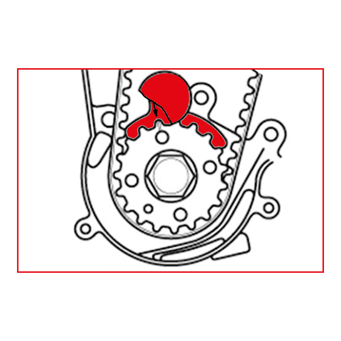 KS Tools Jeu d'outils de réglage moteur pour VAG, 42 pcs.