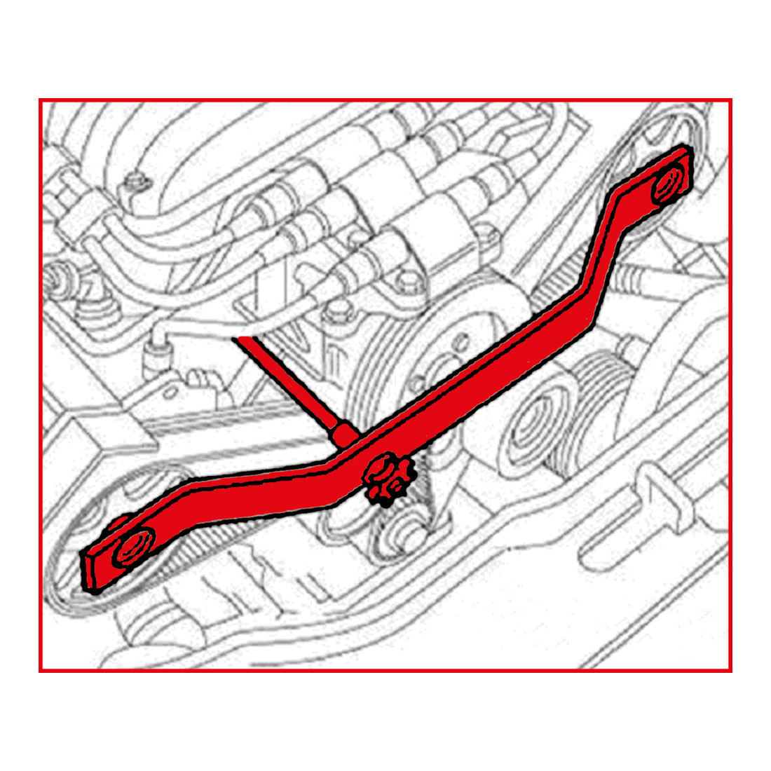 KS Tools Jeu d'outils de réglage moteur pour VAG, 6 pcs. Audi