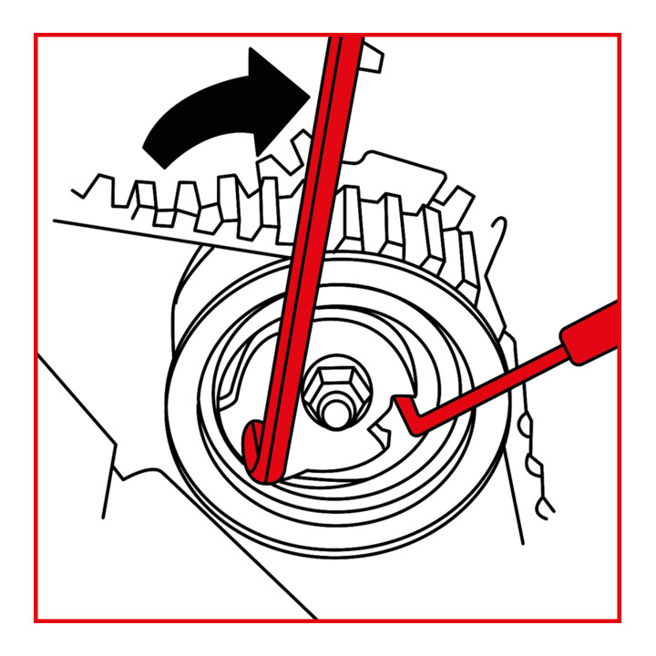 KS Tools Jeu d'outils de réglage moteur pour VAG, 9 pcs.