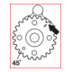 KS Tools Jeu d'outils de réglage moteur pour VAG, 9 pcs.