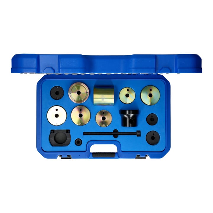 KS Tools Jeu d'outils de silentblocs pour Mercedes, 14 pcs.