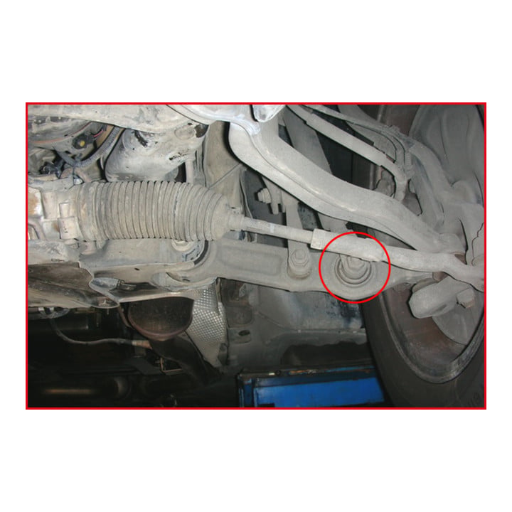 KS Tools Jeu d'outils de silentblocs pour Mercedes, 14 pcs.