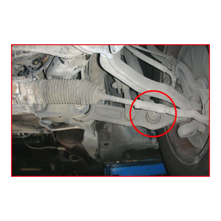 KS Tools Jeu d'outils de silentblocs pour Mercedes, 14 pcs.