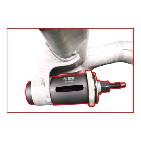 KS Tools Jeu d'outils de silentblocs pour support d'essieu arrière BMW, 8 pcs.