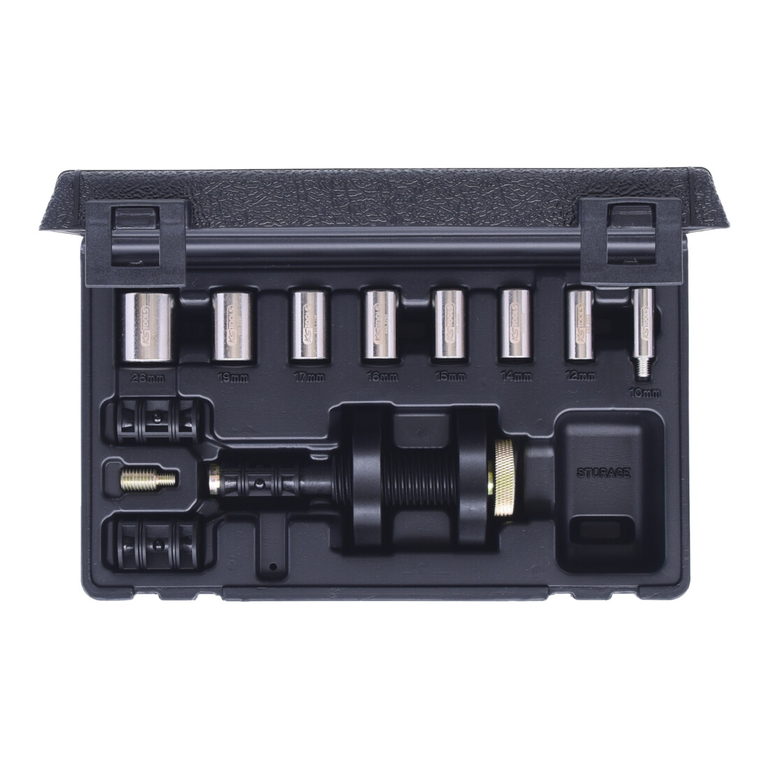 KS Tools Jeu d'outils et entretoises de centrage Ø 15,0-28,0 mm, 11 pcs.
