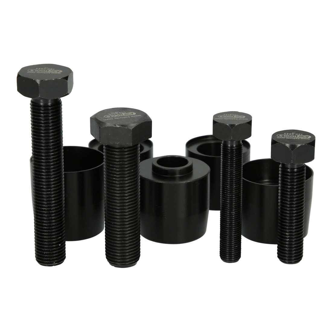KS Tools Jeu d'outils pour le montage de joints à lèvre en téflon et bagues Simmering, 9 pcs.