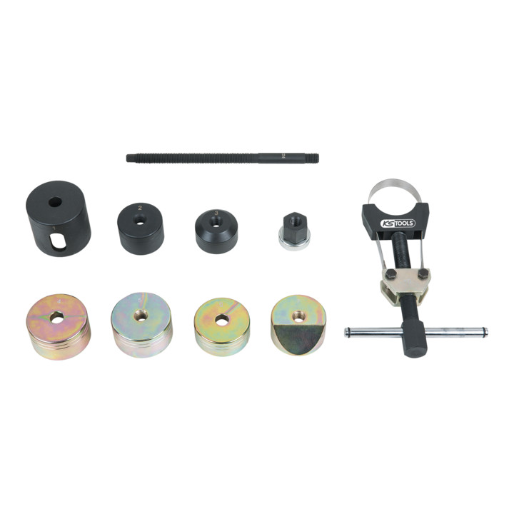 KS Tools Jeu d'outils pour Silent-blocs pour BMW l'essieu arrière, 10 pcs.