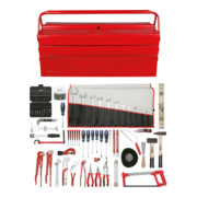 KS Tools Jeu d'outils sanitaires haut de gamme, en boîte métallique, 116 pièces