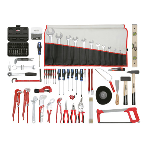 KS Tools Jeu d'outils sanitaires haut de gamme, en boîte métallique, 116 pièces