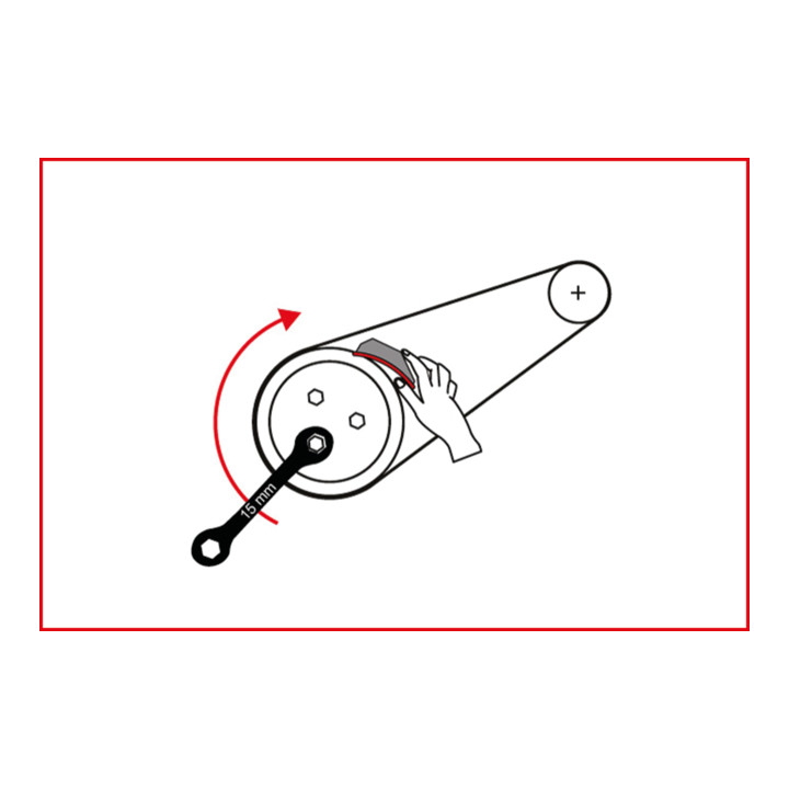 KS Tools Jeu d'outils spéciaux pour courroies élastiques et courroie crantée, 11 pcs