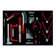 KS Tools Jeu d'outils universel, 17 pièces dans un insert système 1/1-1