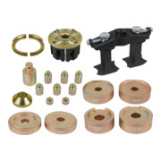 KS Tools Jeu d'outils universel pour le démontage et le montage de roulements de roue compacts, 33 pièces-1