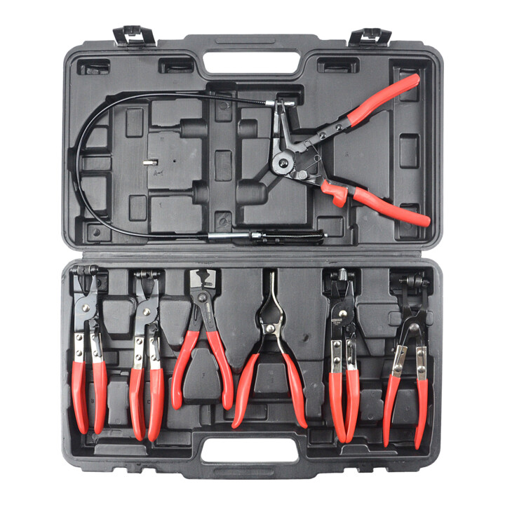 KS Tools Jeu pinces spéciales à colliers, 7pcs.