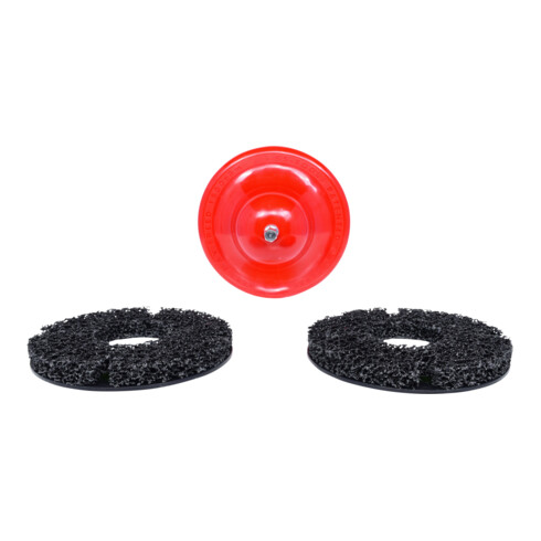 KS Tools Jeu pour poncer les moyeux, Ø 160 mm, Ø intérieur 60 mm, 4 pcs.