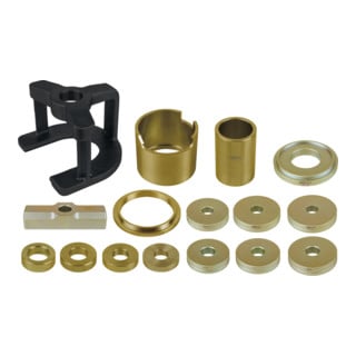 KS Tools Jeu universel d'extraction de roulements, arbres de transmission, moyeux de roues, 16 pcs.
