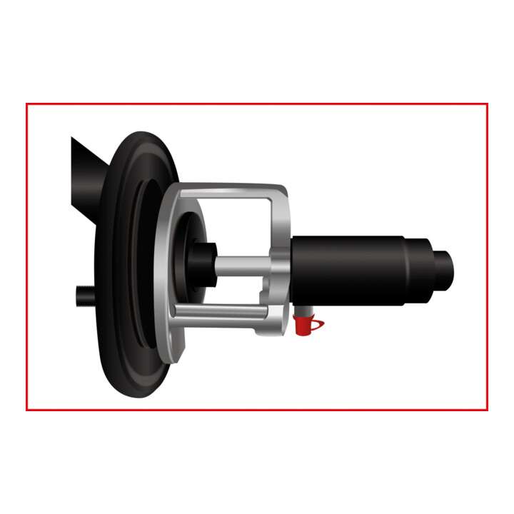 KS Tools Jeu universel d'extraction de roulements, arbres de transmission, moyeux de roues, 16 pcs.