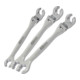 KS Tools Jeux de clés à tuyauter articulées CHROMEplus, 3 pcs. 10-12mm-2