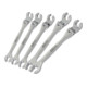 KS Tools Jeux de clés à tuyauter articulées CHROMEplus, 5 pcs.-1