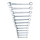 KS Tools Jeux de clés mixtes coudées, 12 pcs. 10-32mm