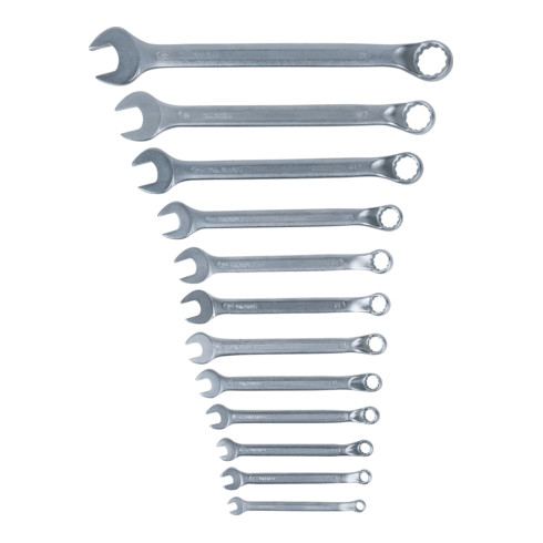 KS Tools Jeux de clés mixtes coudées, 12 pcs. 6-22 mm