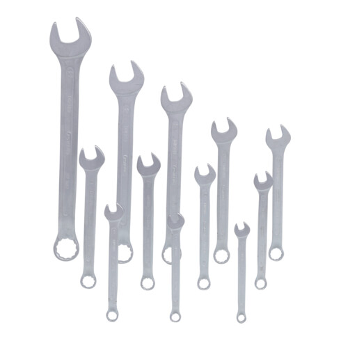 KS Tools Jeux de clés mixtes coudées, 12 pcs. 6-22 mm