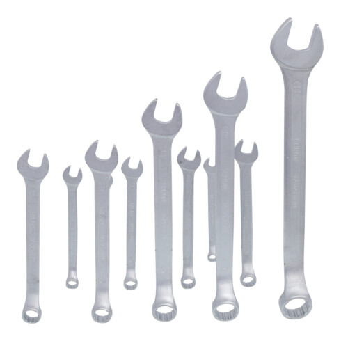 KS Tools Jeux de clés mixtes coudées, 12 pcs. 6-22 mm