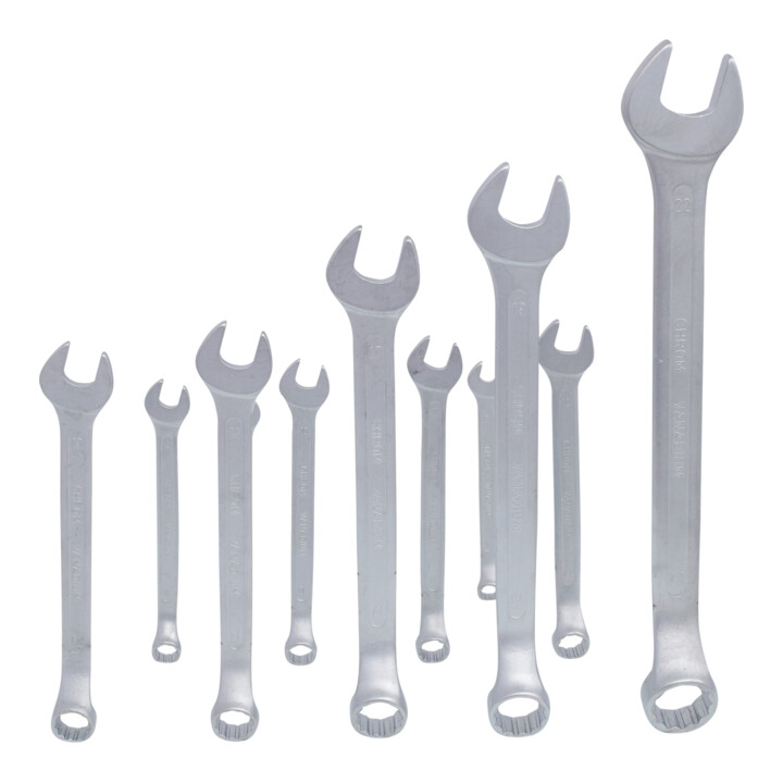 KS Tools Jeux de clés mixtes coudées, 12 pcs. 6-22 mm