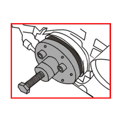 KS Tools Jeux de joints toriques pour BMW, 4 pcs.