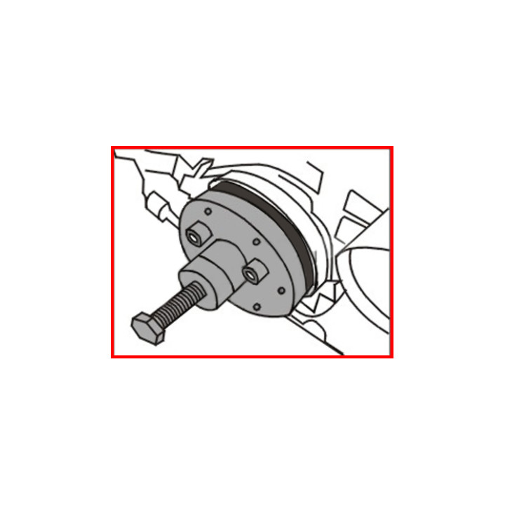 KS Tools Jeux de joints toriques pour BMW, 4 pcs.