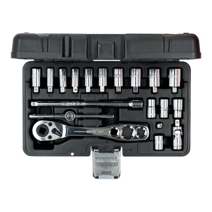 KS Tools Kälte-Klima-Steckschlüssel-Satz, 19-tlg.
