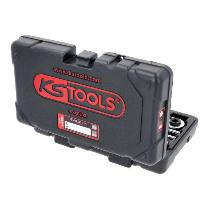 KS Tools Kälte-Klima-Steckschlüssel-Satz, 19-tlg.