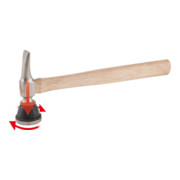 KS Tools Karosserie-Riffelhammer grob, rund/spitz-5
