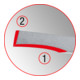 KS Tools Karosserie-Trennmeißel, 15° gebogen-5