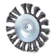 KS Tools Kegelform-Stahldrahtrundbürste 0,5mm, Ø 100mm-1