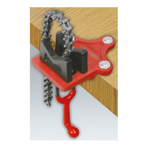 KS Tools Ketten-Rohrschraubstock