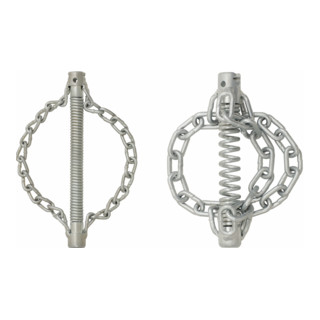 KS Tools Kettenschleuderkopf mit glatter Kette, 4 Ketten