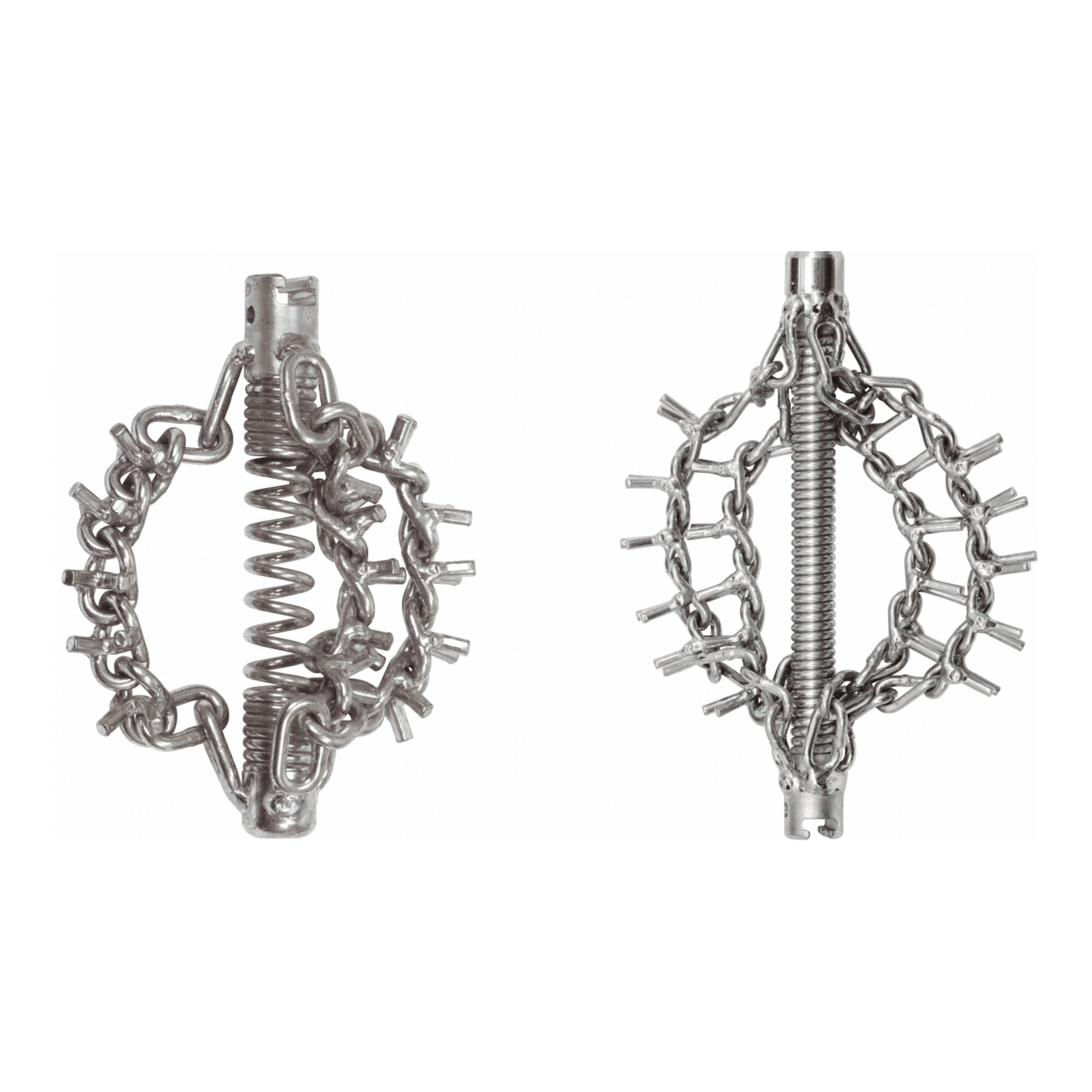 KS Tools Kettenschleuderkopf mit Spike-Kette, 3 Ketten Ø30mm,16mm