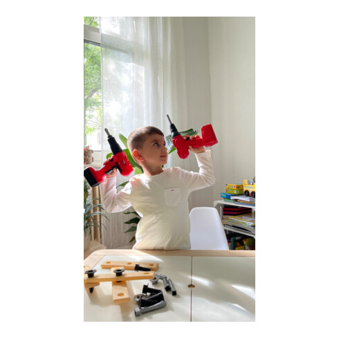 KS Tools Kinder Werkzeug-Satz mit Smartbag-Tasche, 26-tlg