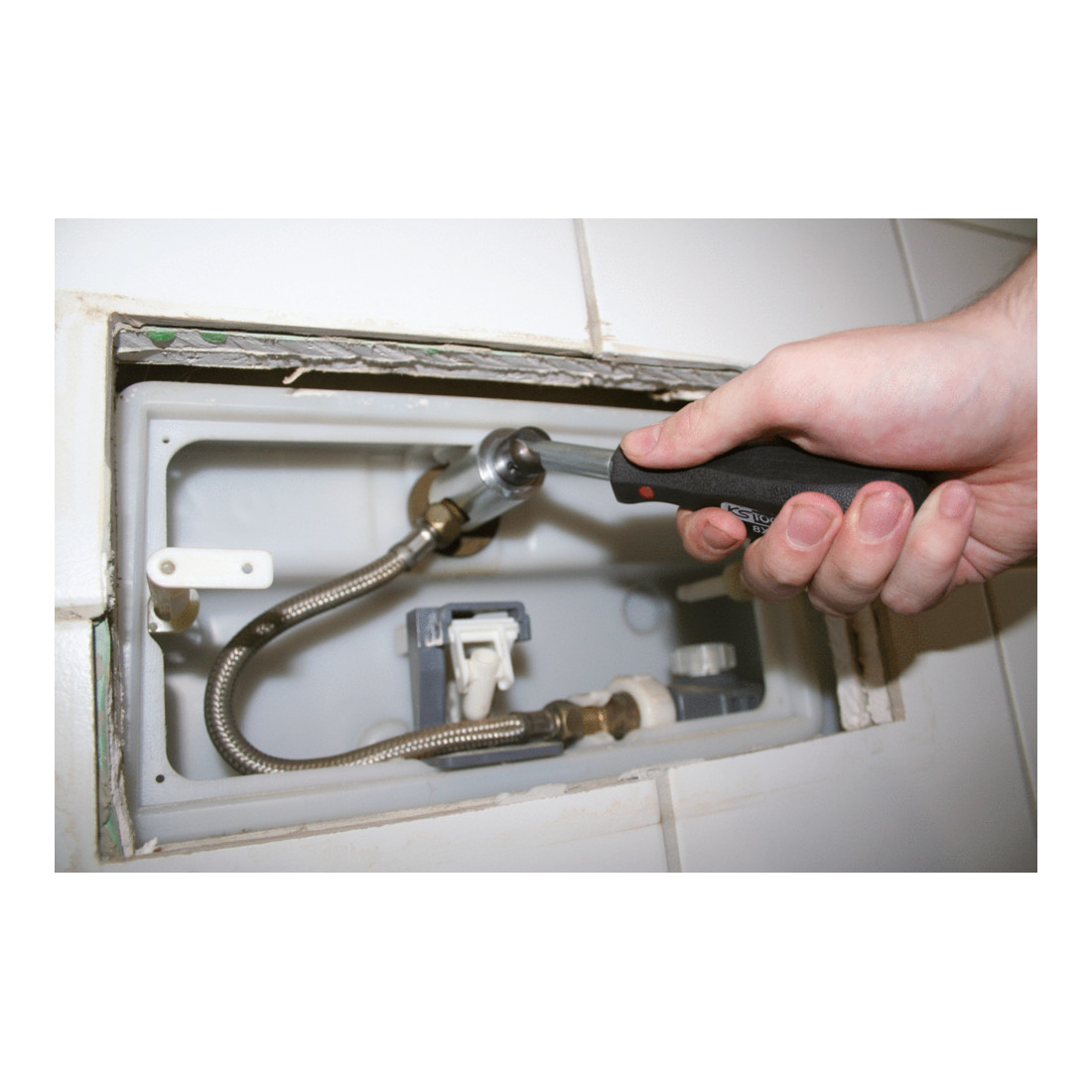 KS Tools Kit combinato per impianti sanitari, 4pz.