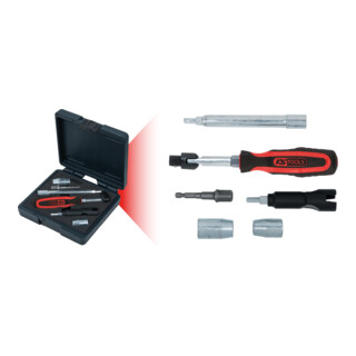 KS Tools Kit combinato per WC, 6pz.