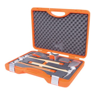 KS Tools Kit de débosselage en aluminium pour carrosserie, 7 pcs.