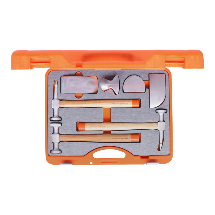 KS Tools Kit de débosselage en aluminium pour carrosserie, 7 pcs.