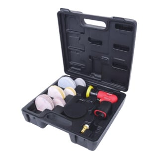 KS Tools Kit de mini-ponceuse excentrique, 63 pcs