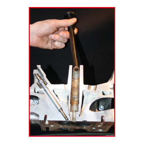 KS Tools Kit de nettoyage du puits d'injection, 23 pcs