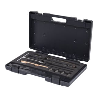 KS Tools Kit de nettoyage pour sièges d'injecteurs, 13 pcs
