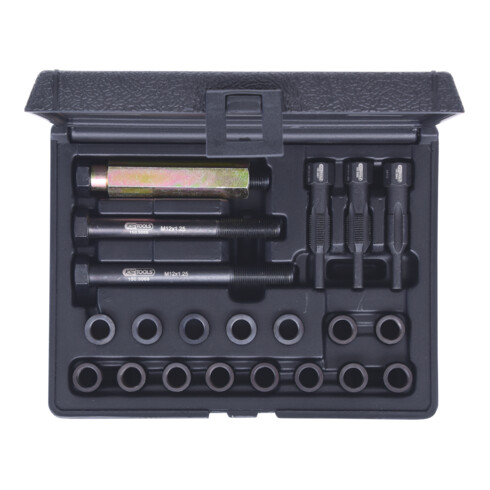 KS Tools Kit de réparation M12 x 1,25 de bougies d'allumage et de préchauffage THREADfix, 21 pcs.