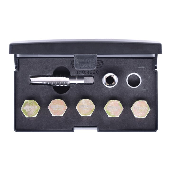 KS Tools Kit de réparation pour bouchons de vidange, 12 pcs. M14x1,5