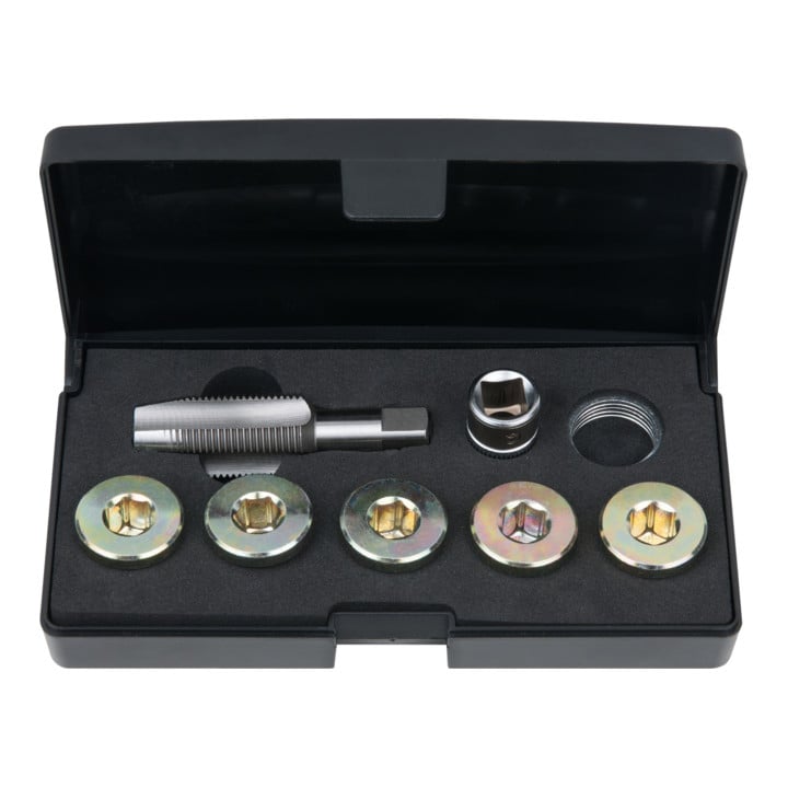 KS Tools Kit de réparation pour bouchons de vidange, 12 pcs. M20x1,5