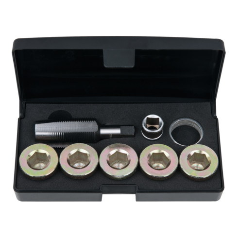 KS Tools Kit de réparation pour bouchons de vidange, 12 pcs. M24x1,5